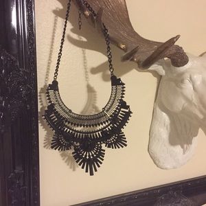 Black Statement Necklace